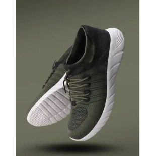 Ontour Casual Walking Shoes Walking Shoes For Men (Green)