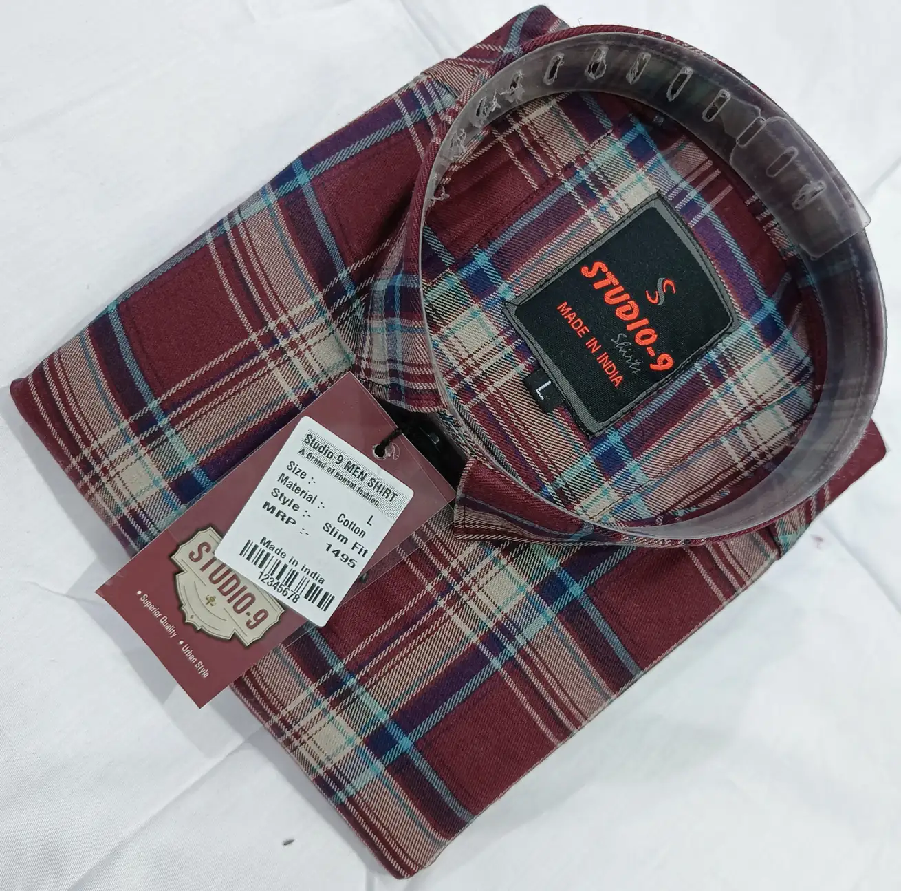 Men Checkered Casual Multicolor Shirt