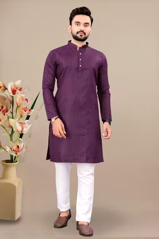 Elegant and Stylish Men's Kurta Set(Kurta/Payjama)