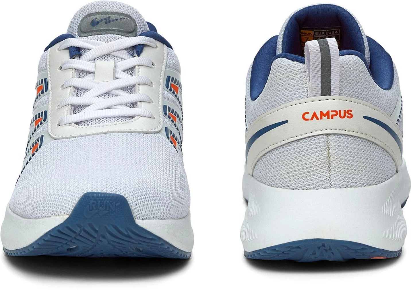 CAMPUS WENDIGO Men's Sports Shoes | Memory Insole & Ultra-Soft Mesh Upper | Lace-Up Running Shoes For Men - Image 3