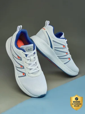 CAMPUS WENDIGO Men's Sports Shoes | Memory Insole & Ultra-Soft Mesh Upper | Lace-Up Running Shoes For Men